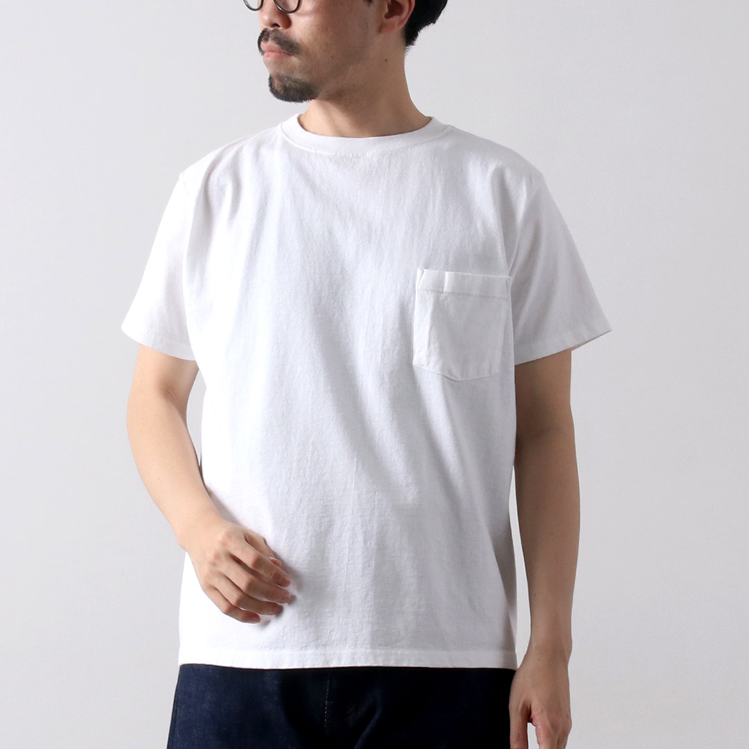 GOODWEAR（グッドウェア） ポケット Tシャツ 半袖 アメリカ製 / メンズ クルーネック S/S POCKET TEE | Goodwear | 01