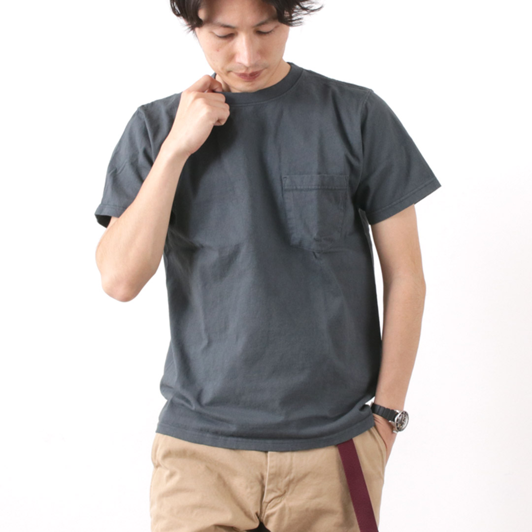 GOODWEAR（グッドウェア） ポケット Tシャツ 半袖 アメリカ製 / メンズ クルーネック S/S POCKET TEE | Goodwear | 12