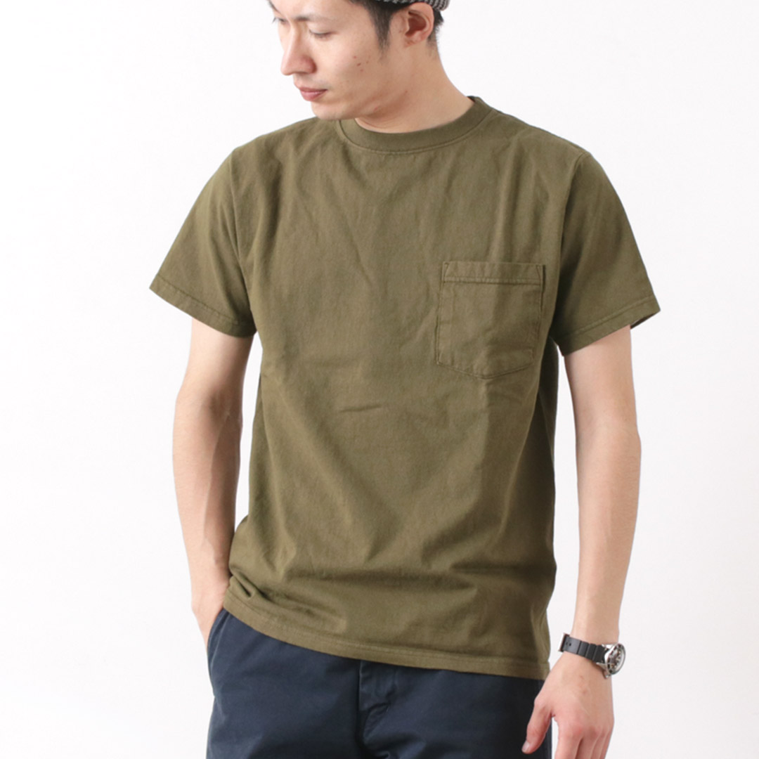 GOODWEAR（グッドウェア） ポケット Tシャツ 半袖 アメリカ製 / メンズ クルーネック S/S POCKET TEE | Goodwear | 08