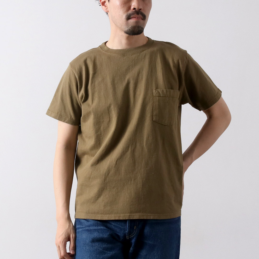 GOODWEAR（グッドウェア） ポケット Tシャツ 半袖 アメリカ製 / メンズ クルーネック S/S POCKET TEE | Goodwear | 09