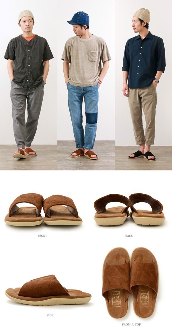 ISLAND SLIPPER SLIPPER（アイランドスリッパ） レザー サンダル