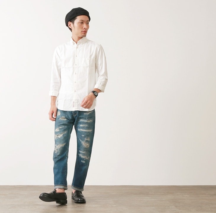Depsea Depsea(デプシー) DP001 ストレート5Pデニムパンツ 
