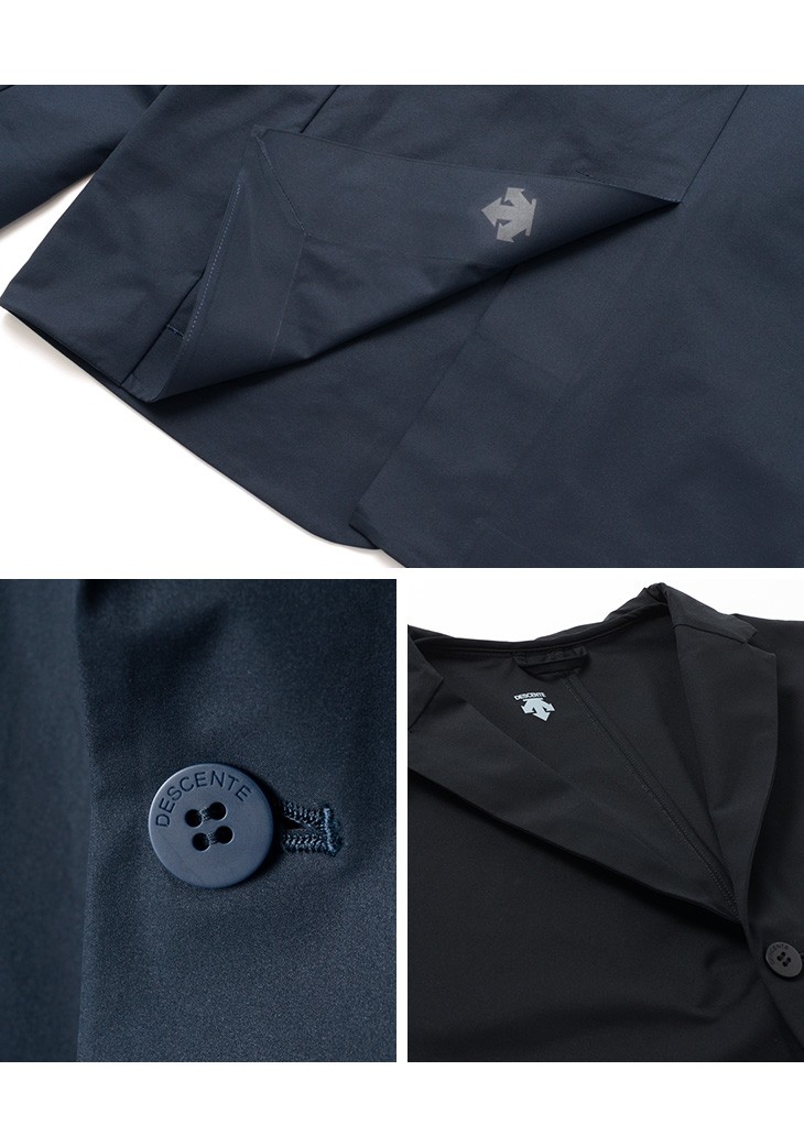 高速配送 Descente Pause デサントポーズ ストレッチ パッカブル ジャケット テーラード セットアップ メンズ 数量は多 Www Thedailyspud Com