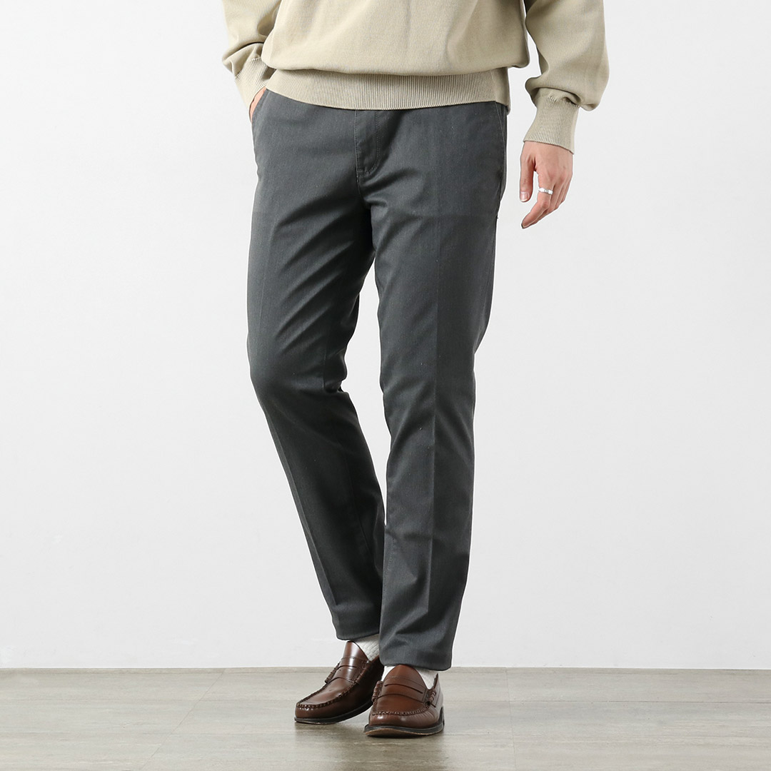 Blue refabric（ブルーリファブリック） オフィサー テーパードトラウザー 日本製 / メンズ チノパン ストレッチ | JAPAN BLUE JEANS | 02