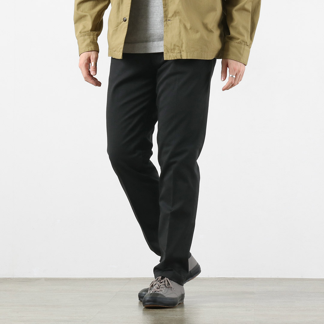 Blue refabric（ブルーリファブリック） オフィサー テーパードトラウザー 日本製 / メンズ チノパン ストレッチ | JAPAN BLUE JEANS | 04