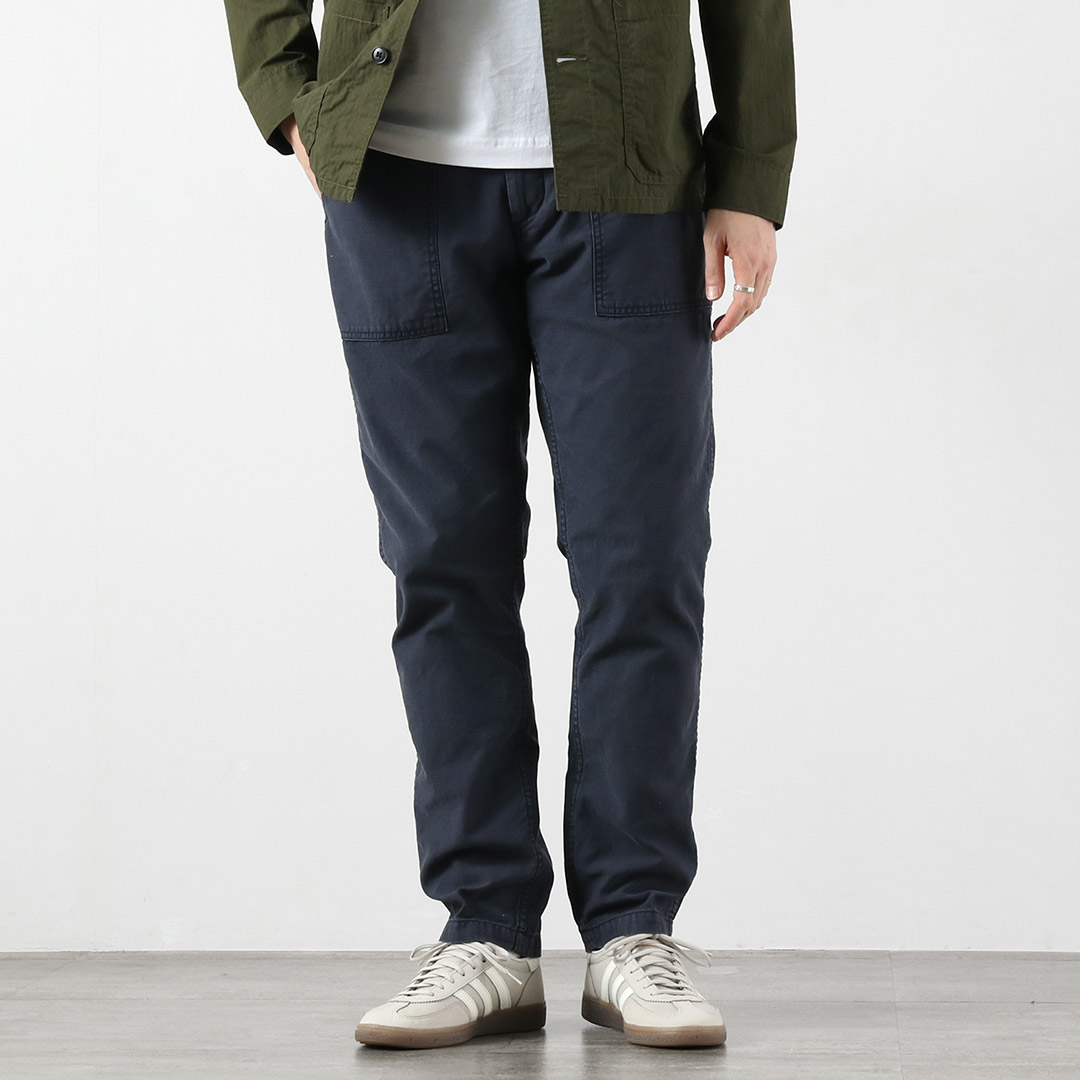 Blue refabric（ブルーリファブリック） ベイカー テーパードパンツ 硫化染めバックサテン 日本製 / メンズ ベーカーパンツ | JAPAN BLUE JEANS | 03