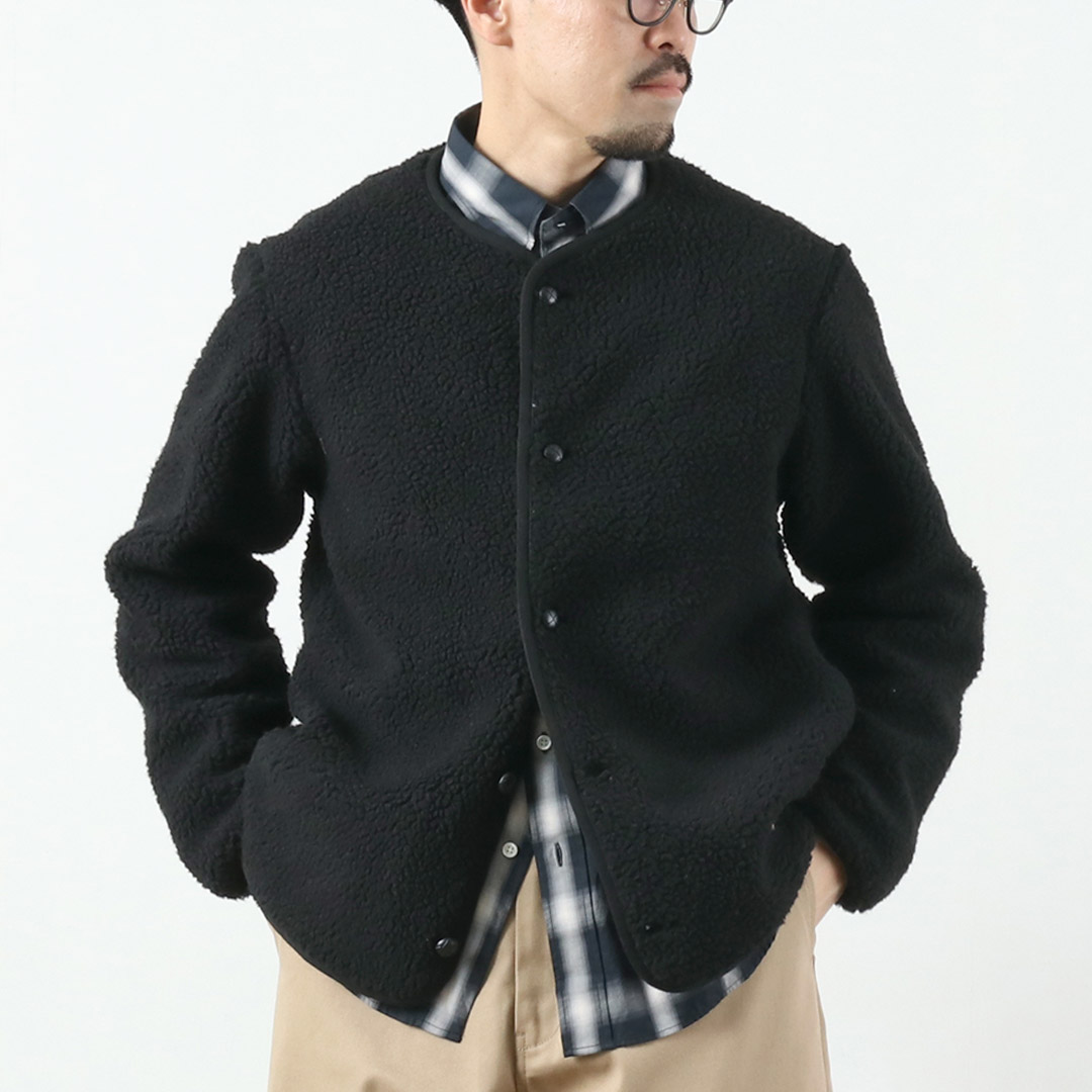 VINCENT ET MIREILLE（ヴァンソン エ ミレイユ） ボア カーディガン / メンズ アウター BOA CARDIGAN | VINCENT ET MIREILLE | 02