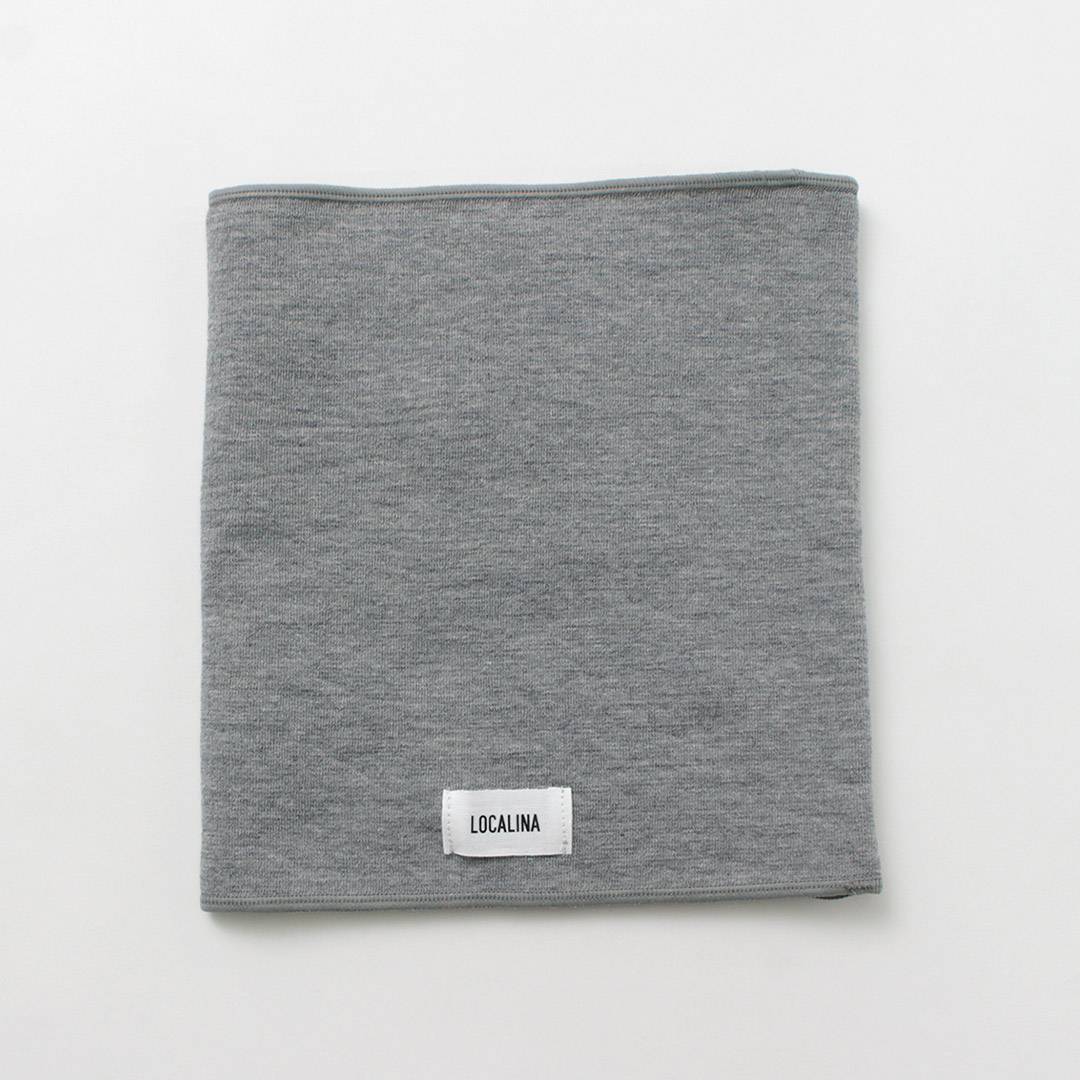 【旧商品】LOCALINA MERIYASU（ロカリナメリヤス） ネックウォーマー / あったか 裏起毛 / メンズ / 日本製 | LOCALINA MERIYASU | 01