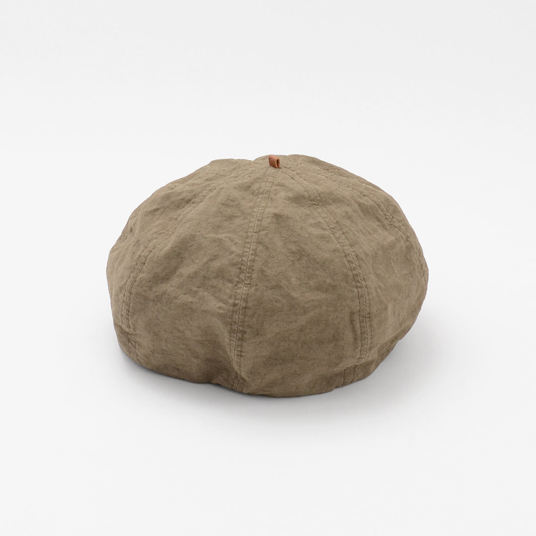 HIGHER（ハイアー）綿麻ウェザー ベレー / メンズ コットン リネン 日本製 COTTON LINEN WEATHER BERET | HIGHER（ファッション） | 01