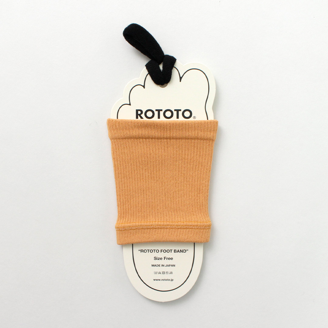 ROTOTO（ロトト） フットバンド リサイクルポリエステル＆オーガニックコットン 日本製 / メンズ レディース サンダルソックス | ROTOTO | 02