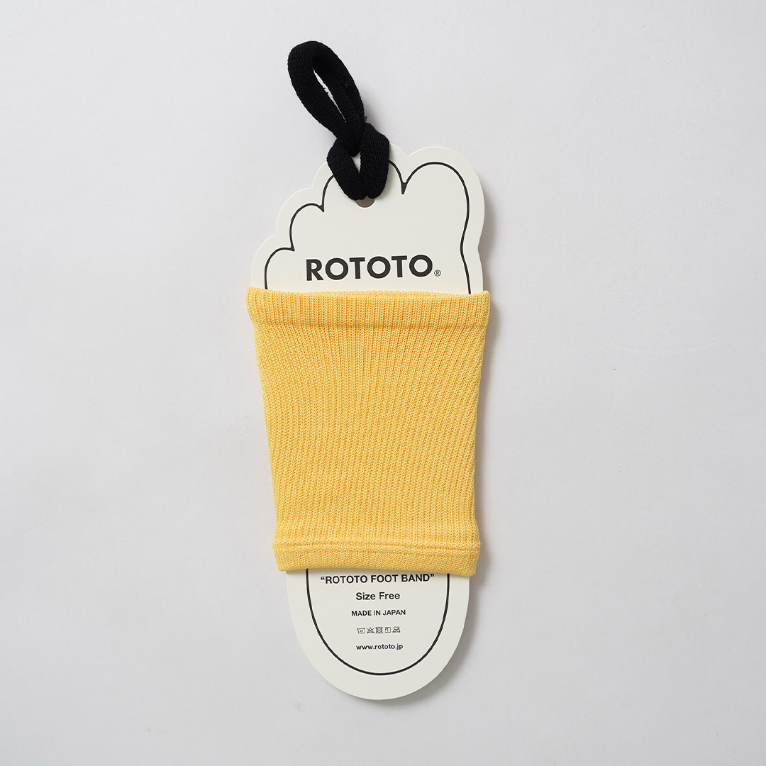ROTOTO（ロトト） フットバンド リサイクルポリエステル＆オーガニックコットン 日本製 / メンズ レディース サンダルソックス | ROTOTO | 03