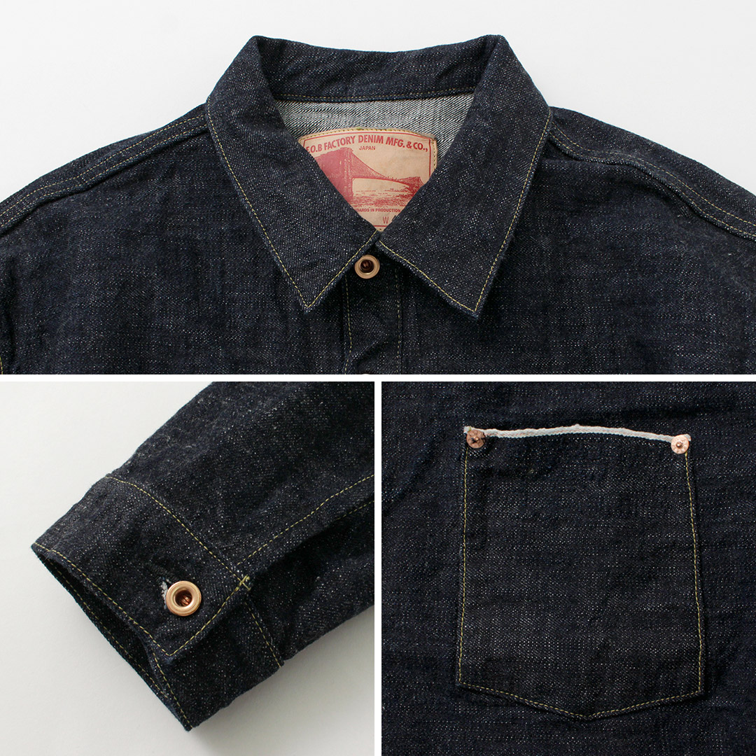 FOB FACTORY FACTORY（FOBファクトリー） F2384 G3 デニム プル