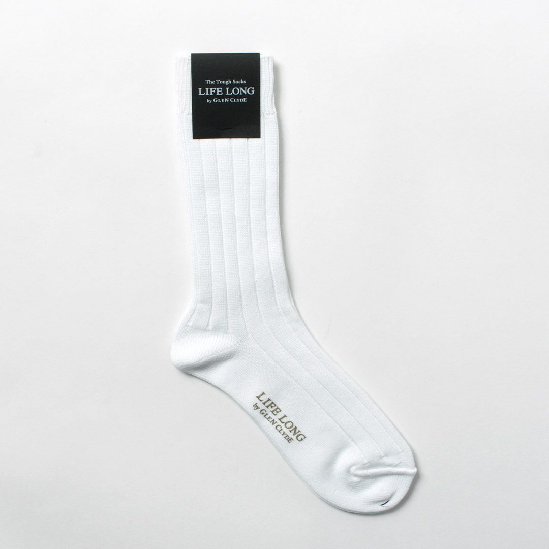 LIFE LONG BY GLEN CLYDE（ライフ ロング バイ グレン クライド） コーデュラ リブソックス | ブランド登録なし | 08