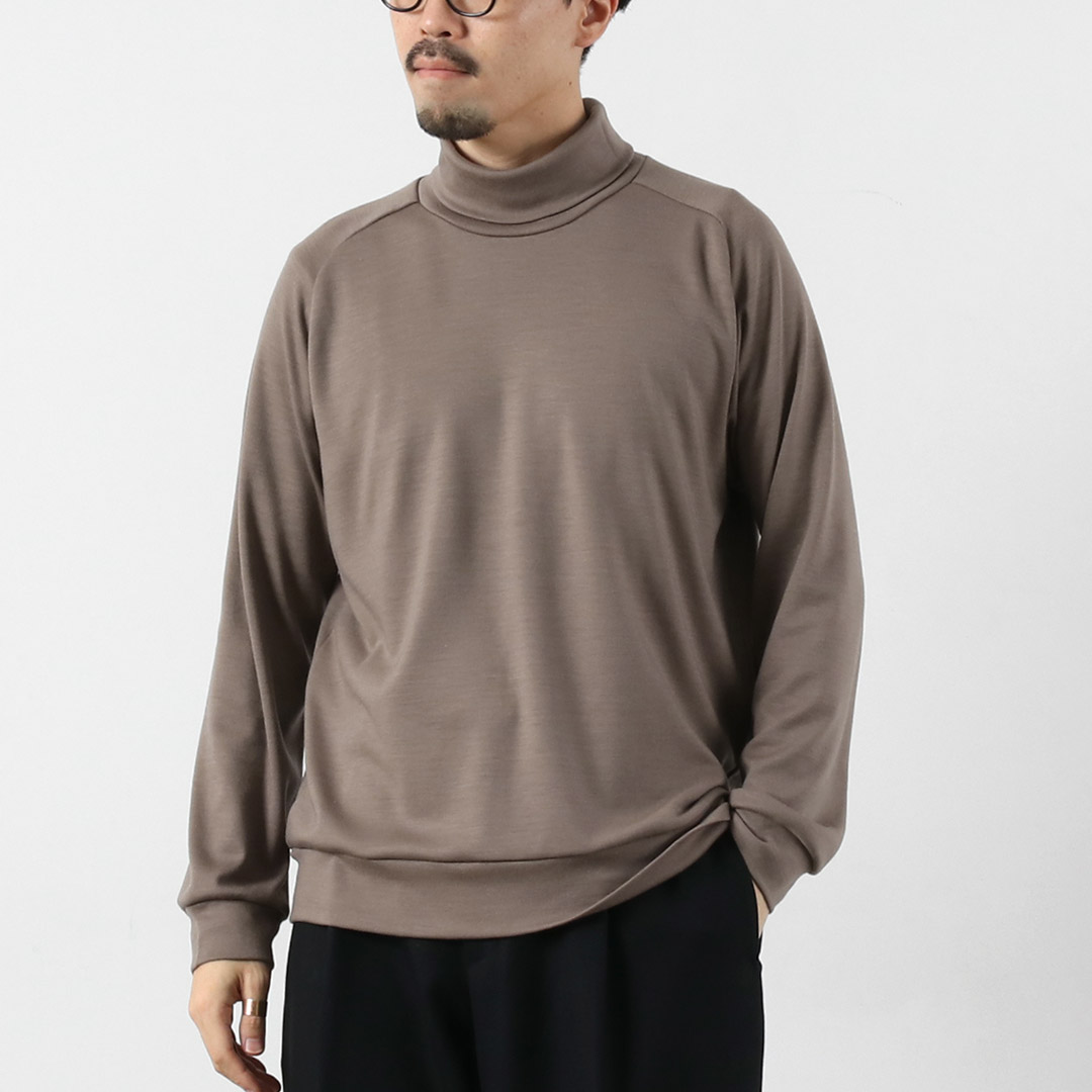 RE MADE IN TOKYO JAPAN（アールイー） ドレスウールニット タートルネック / メンズ ハイネック 日本製 | Re made in tokyo japan | 02