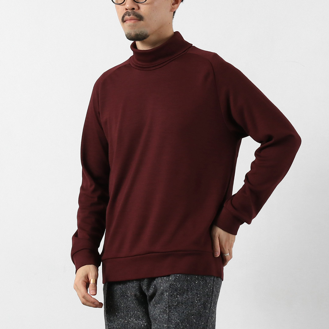 RE MADE IN TOKYO JAPAN（アールイー） ドレスウールニット タートルネック / メンズ ハイネック 日本製 | Re made in tokyo japan | 03