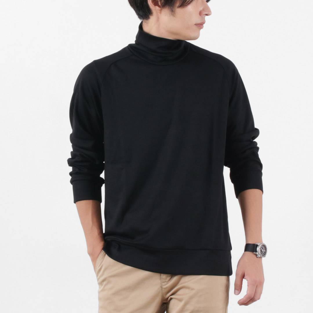 RE MADE IN TOKYO JAPAN（アールイー） ドレスウールニット タートルネック / メンズ ハイネック 日本製 | Re made in tokyo japan | 07