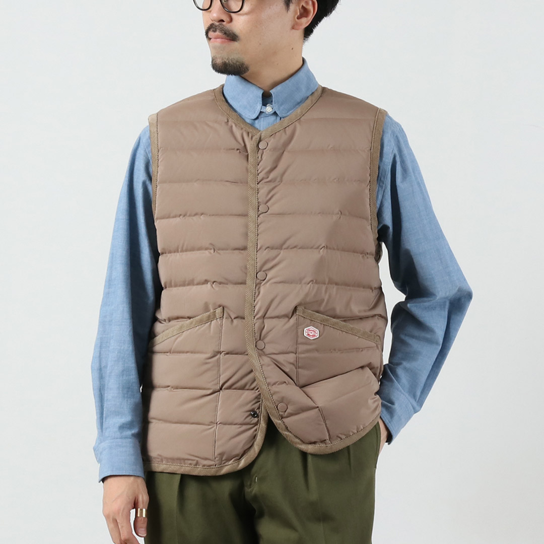 VINCENT ET MIREILLE（ヴァンソン エ ミレイユ） ステッチレスダウン ベスト M / メンズ インナーダウン Stitchless down Vest | VINCENT ET MIREILLE | 01
