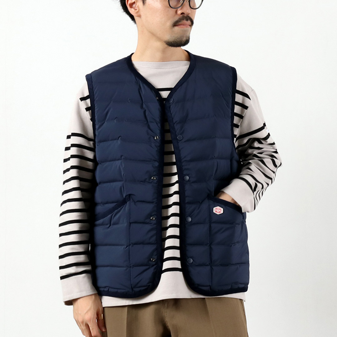 VINCENT ET MIREILLE（ヴァンソン エ ミレイユ） ステッチレスダウン ベスト M / メンズ インナーダウン Stitchless down Vest | VINCENT ET MIREILLE | 02