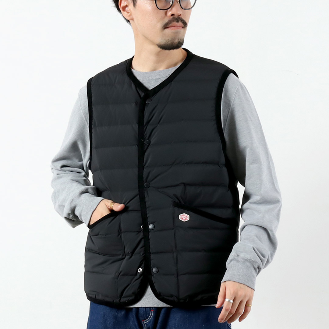 VINCENT ET MIREILLE（ヴァンソン エ ミレイユ） ステッチレスダウン ベスト M / メンズ インナーダウン Stitchless down Vest | VINCENT ET MIREILLE | 04