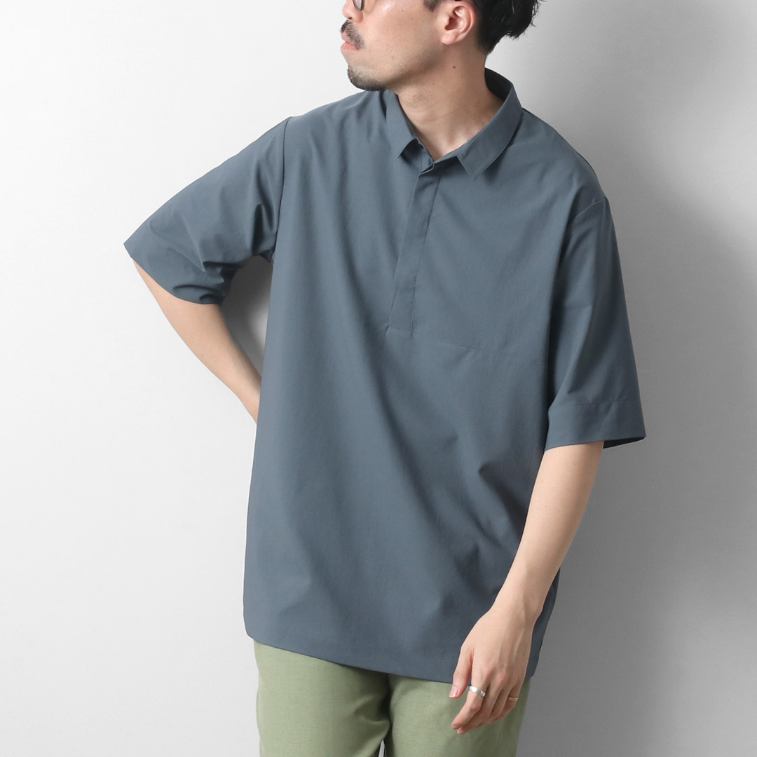 美品 Houdini Cosmo Shirt コスモシャツ GRAY L フーディニ HOUDINI コスモ シャツ メンズ Cosmo Shirt Ms | GLAGH グラフ