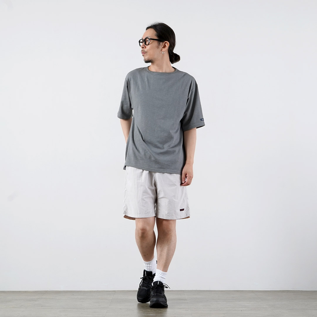 naptime ビックTシャツ ハーフパンツ（S） タグ付き TIEASY（ティージー） HDCS ライト ビッグ ボートネック Tシャツ 日本