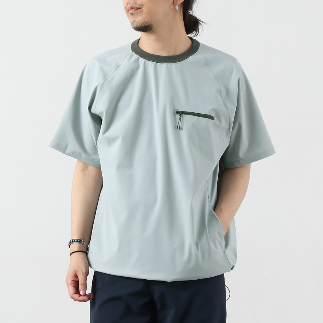 RAG（ラグ） アイスTシャツ 日本製 / メンズ 半袖 接触冷感 UVカット ストレッチ | RAG | 02