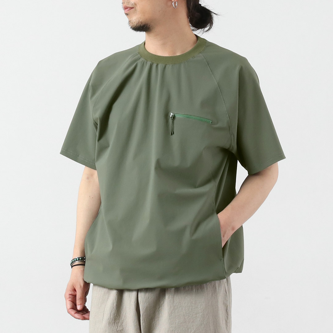 RAG（ラグ） アイスTシャツ 日本製 / メンズ 半袖 接触冷感 UVカット ストレッチ | RAG | 03