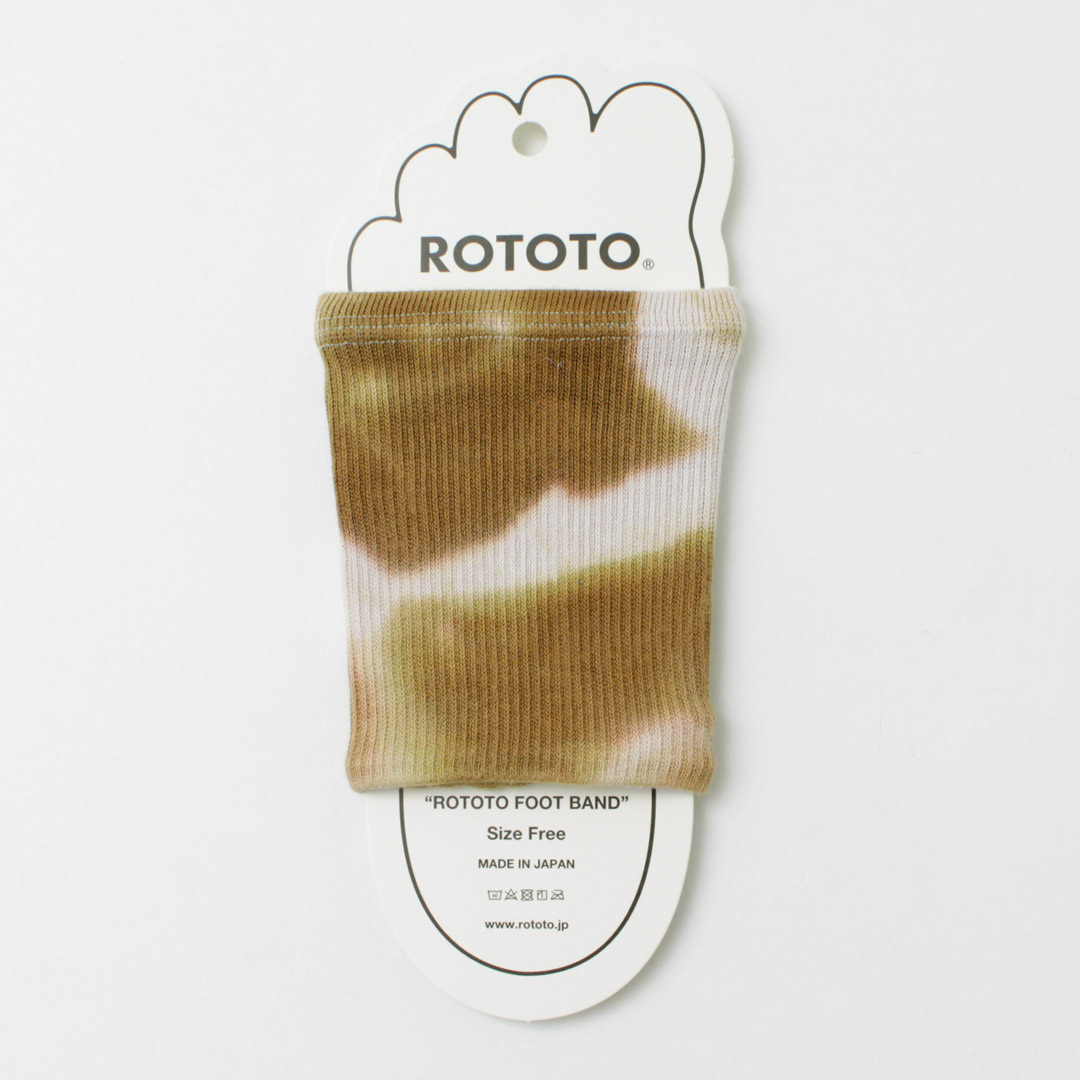 ROTOTO（ロトト） フットバンド タイダイ 日本製 / メンズ レディース サンダルソックス 靴下 夏 | ROTOTO | 02