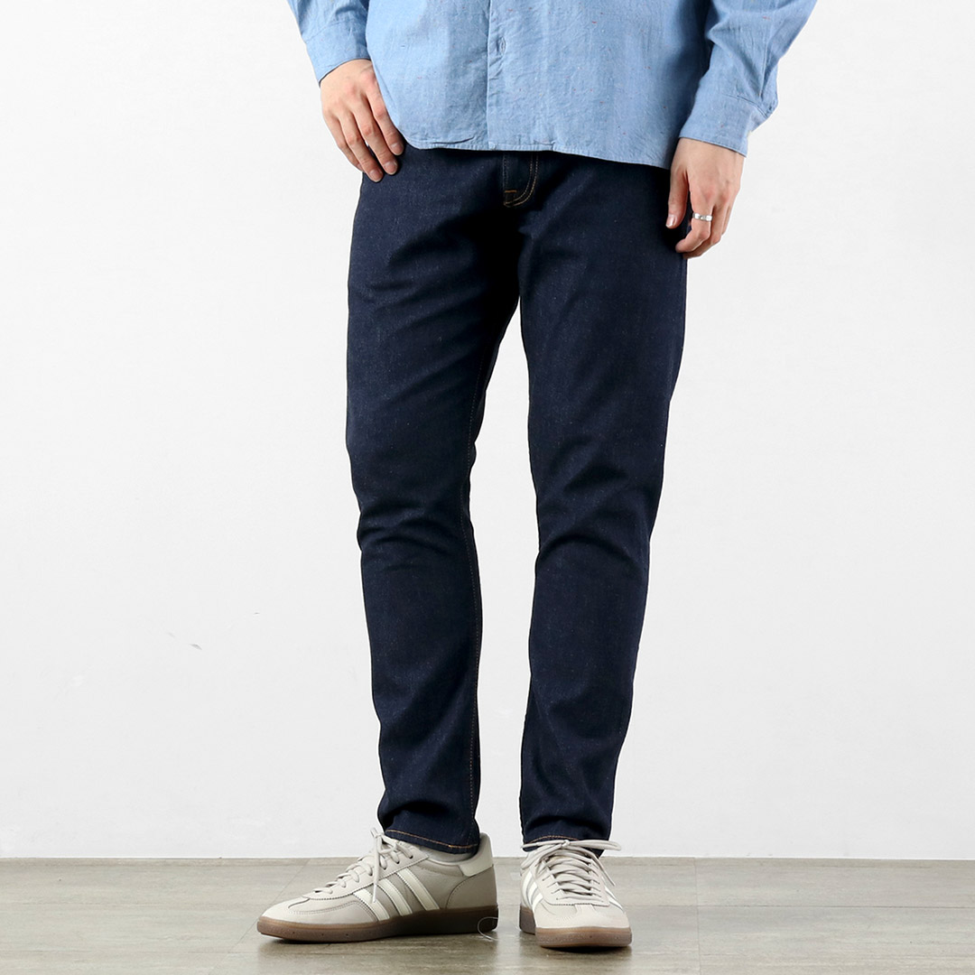 Blue refabric（ブルーリファブリック） プレップ 8oz セルヴィッジ サマーデニム 日本製 / メンズ ジーンズ |  | 01