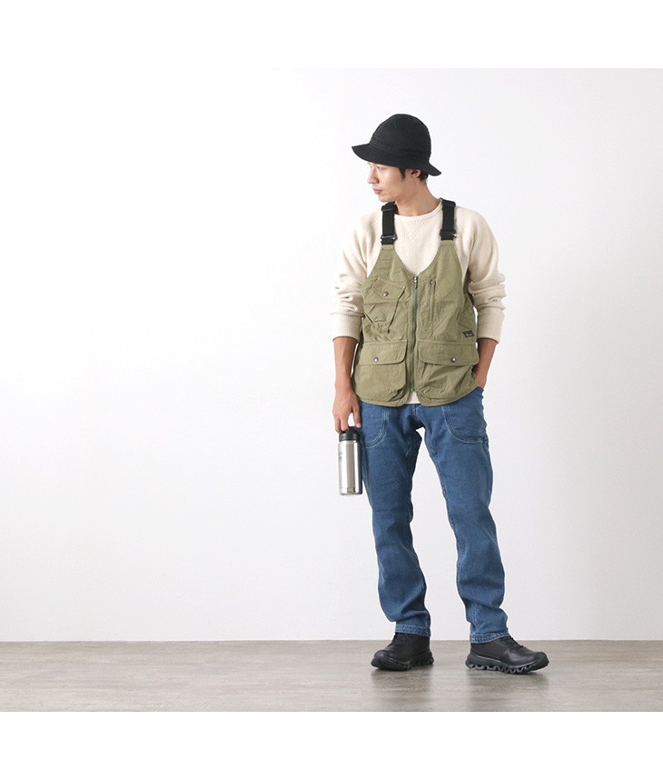 GOHEMP（ゴーヘンプ） ベンダー テーパード スリムパンツ ユーズド