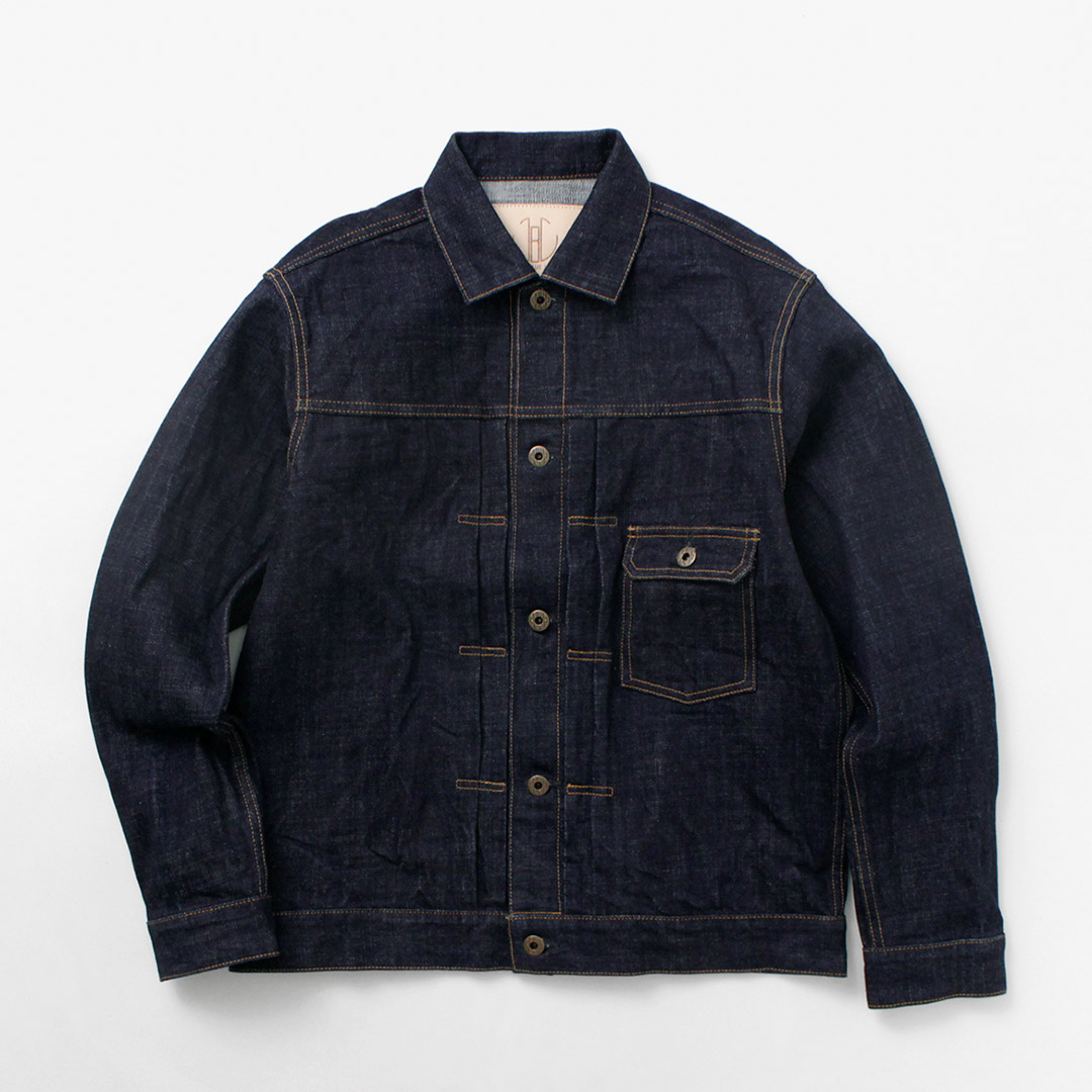 JAPAN BLUE JEANS 別注 モンスターデニム 1st ジャケット セルヴィッチ