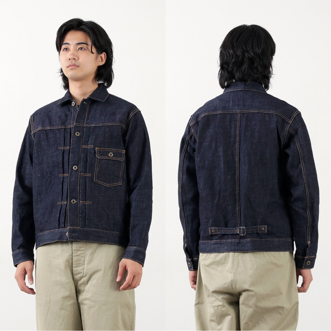 JAPAN BLUE JEANS 別注 モンスターデニム 1st ジャケット セルヴィッチ