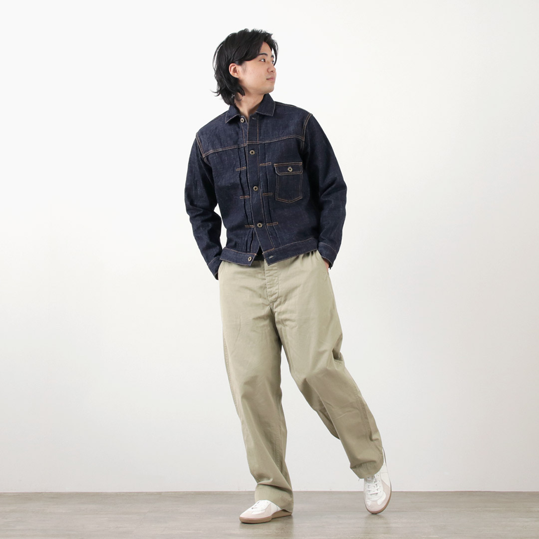 JAPAN BLUE JEANS 別注 モンスターデニム 1st ジャケット セルヴィッチ