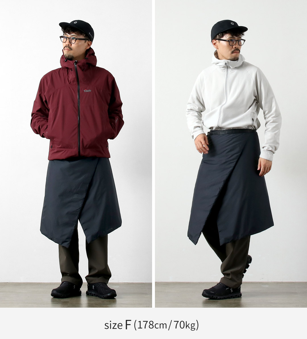 HOUDINI（フーディニ） パフィー スクエア / プリマロフト 巻き