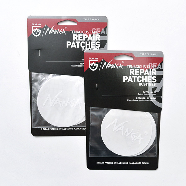 NANGA（ナンガ） NANGA×GEAR AID リペア パッチ / 3枚セット / 補修 修理 / メンテナンス / テネシアステープ | NANGA | 01