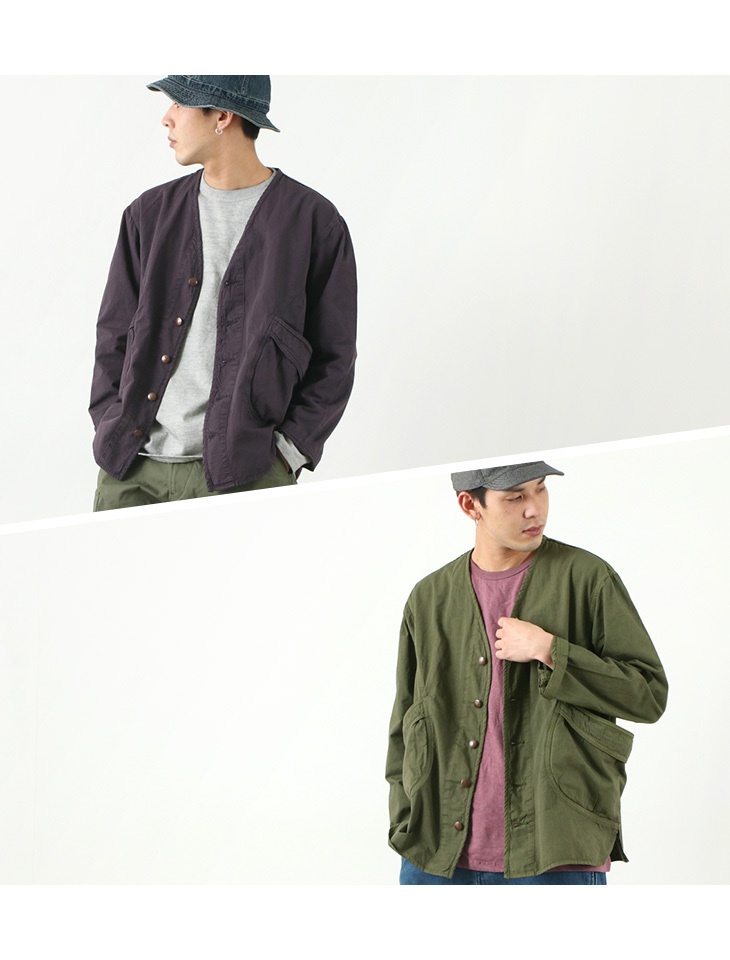 GOHEMP（ゴーヘンプ） 別注 ベンダーノーカラー ジャケット / ヘンプ