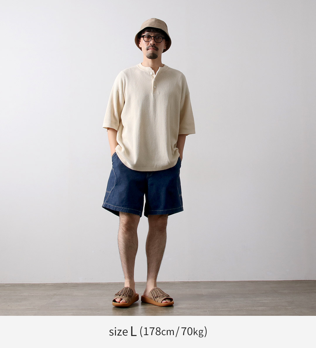 GOHEMP ゴーヘンプ ハーフパンツ L GOHEMP GOHEMP(ゴーヘンプ) エクスプローラーハイブリッド