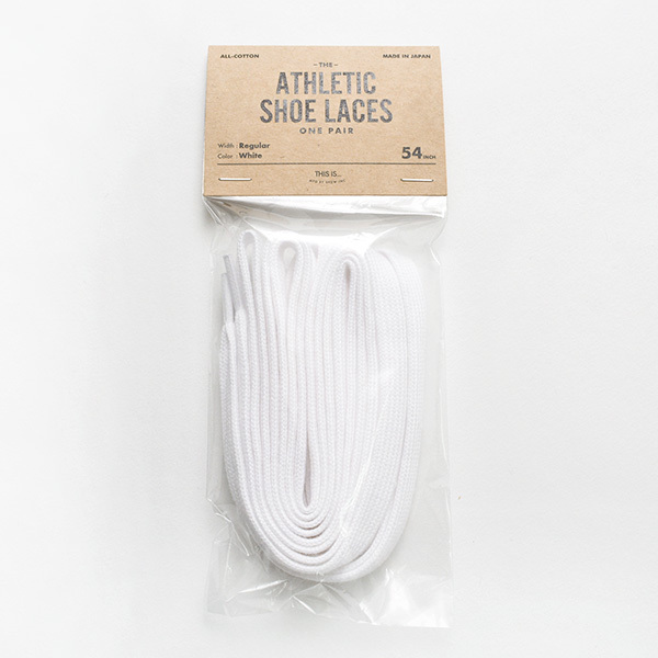 THIS IS...（ディスイズ） アスレチック コットン シューレース レギュラー / 靴紐 / スニーカー | THISIS | 01