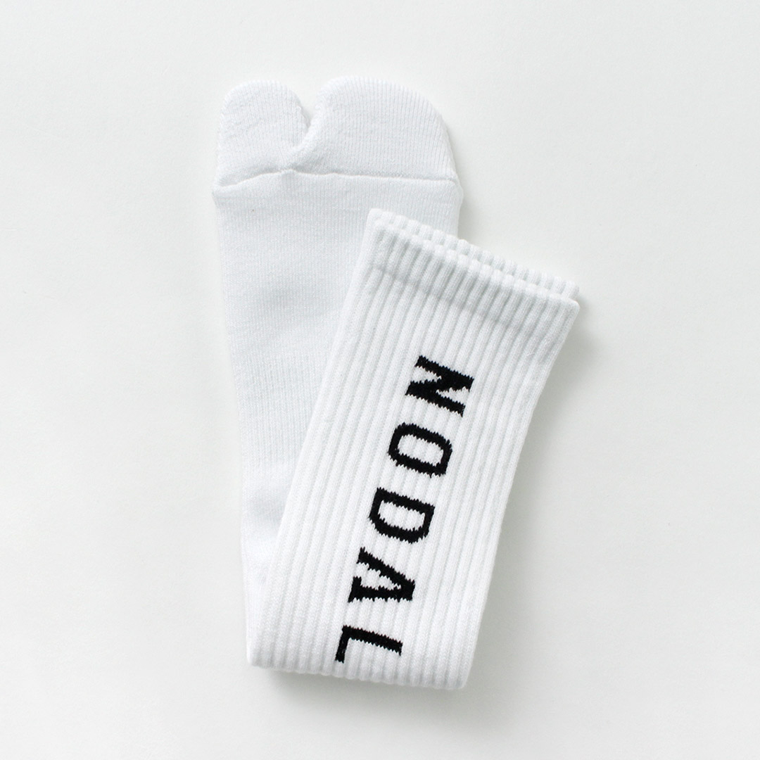NODAL（ノーダル） ノーダル ロゴソックス / 靴下 足袋型 メンズ レディース 抗菌 防臭 日本製 サンダル スニーカー NODAL｜rococo｜02