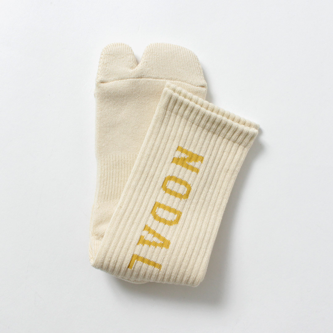 NODAL（ノーダル） ノーダル ロゴソックス / 靴下 足袋 クルー メンズ レディース 抗菌 防臭 日本製 | NODAL | 04