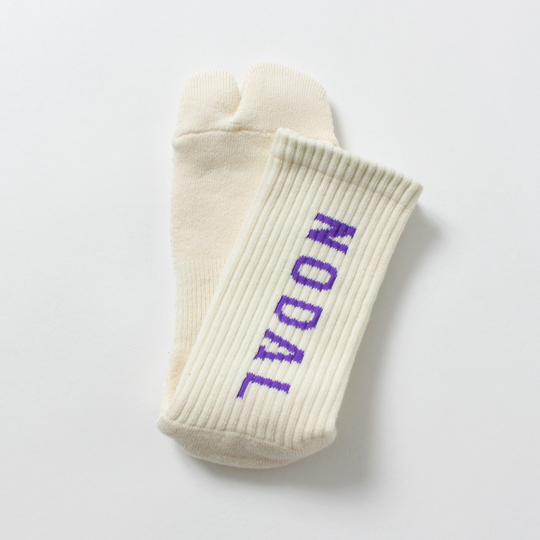 NODAL（ノーダル） ノーダル ロゴソックス / 靴下 足袋 クルー メンズ レディース 抗菌 防臭 日本製 | NODAL | 05