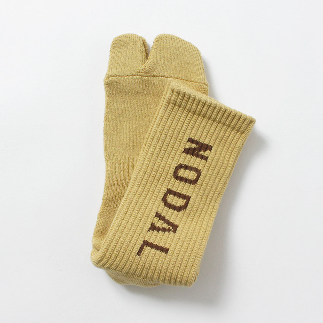 NODAL（ノーダル） ノーダル ロゴソックス / 靴下 足袋 クルー メンズ レディース 抗菌 防臭 日本製 | NODAL | 07