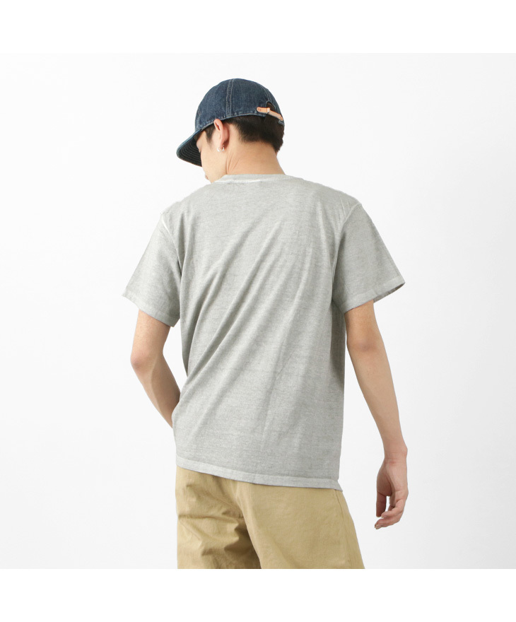 Hot安い Good On グッドオン Bulldog ぶら下がり 刺繍 ショートスリーブ ポケットtシャツ メンズ レディース 半袖 ピグメント染め 刺繍 日本製 Rococo Paypayモール店 通販 Paypayモール 大得価低価