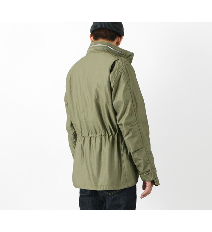 FOB FACTORY F2418 M-65 フィールドジャケット オリーブ fob factory | f2418 m-65 field jacket - olive – stuf|f-official