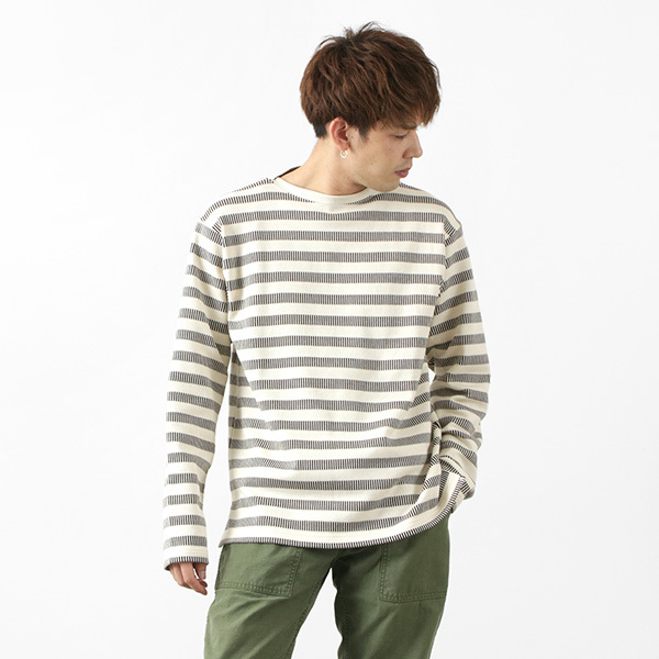 Harriss ハリス フレンチ アンティーク ボーダー ボートネック バスクシャツ メンズ 長袖 Tシャツ Rococo Paypayモール店 通販 Paypayモール