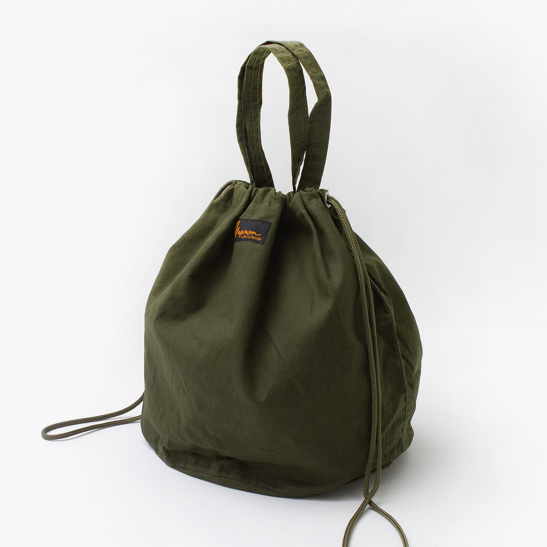 NAPRON巾着 napron NAPRON（ナプロン） 別注 パラフィン ペイシェントバック