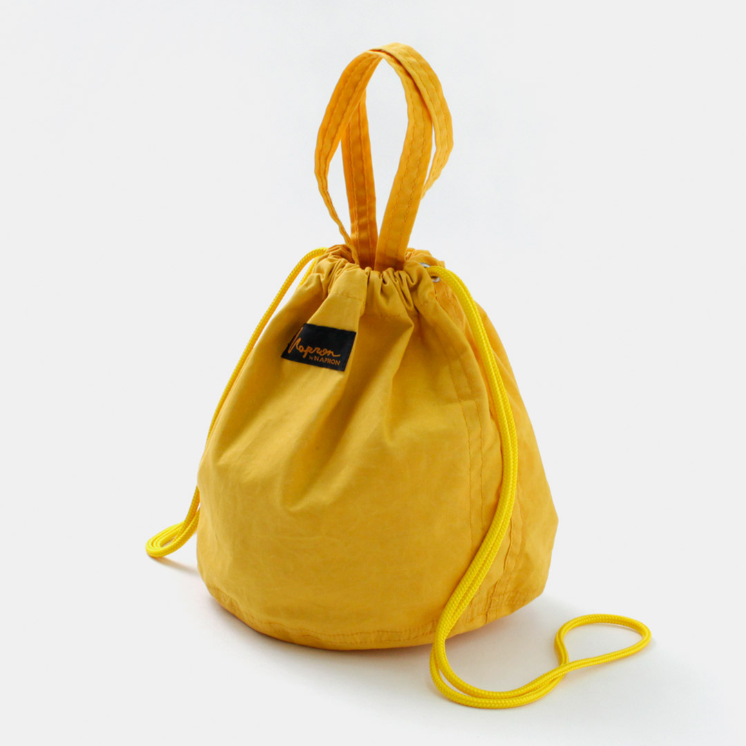 NAPRON（ナプロン） 別注 パラフィン ペイシェントバッグ 5L/S / 鞄 巾着 ハンドバッグ ミリタリー 日本製 メンズ レディース | napron | 03