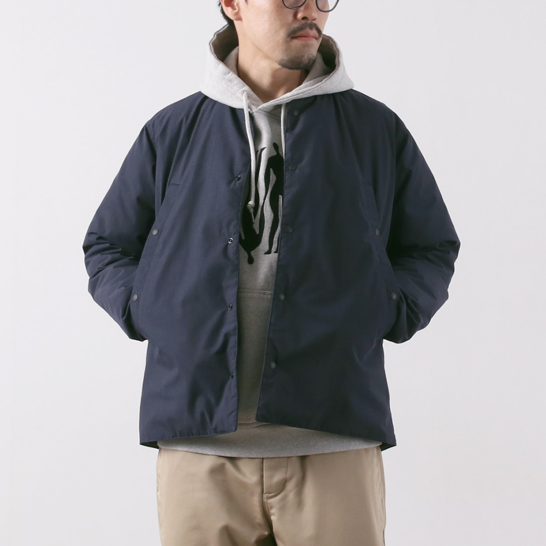 NANGA（ナンガ） 別注 HINOC ヒノック ダウンカーディガンジャケット 2025年モデル / メンズ アウター ノーカラー 日本製 | NANGA | 04