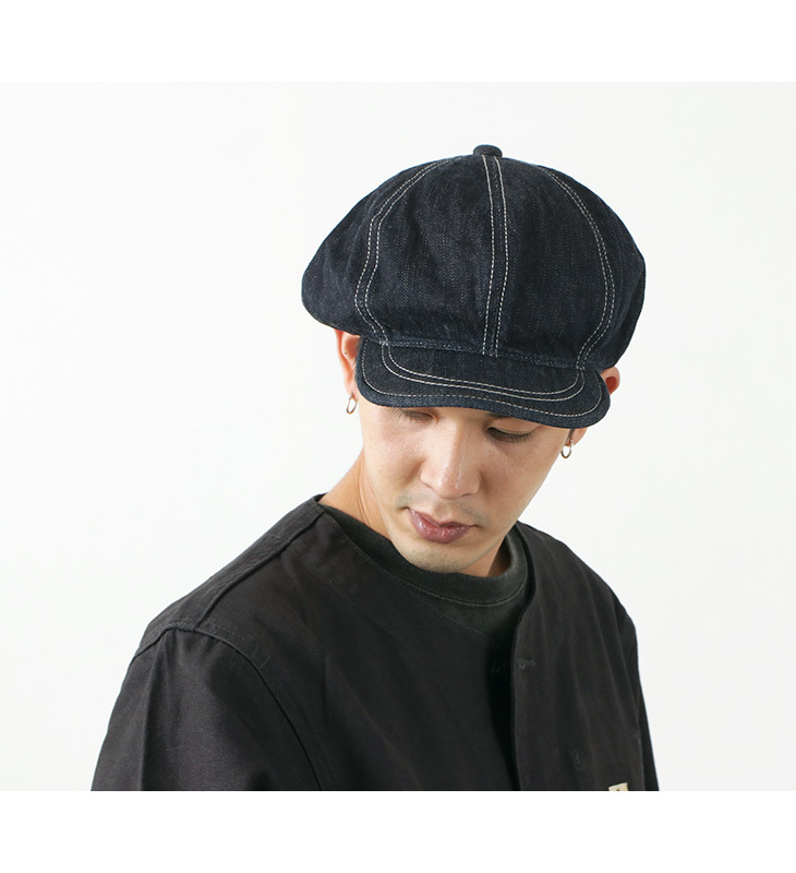 HIGHER（ハイヤー） HIGHER（ハイアー） 別注 デニム キャスケット
