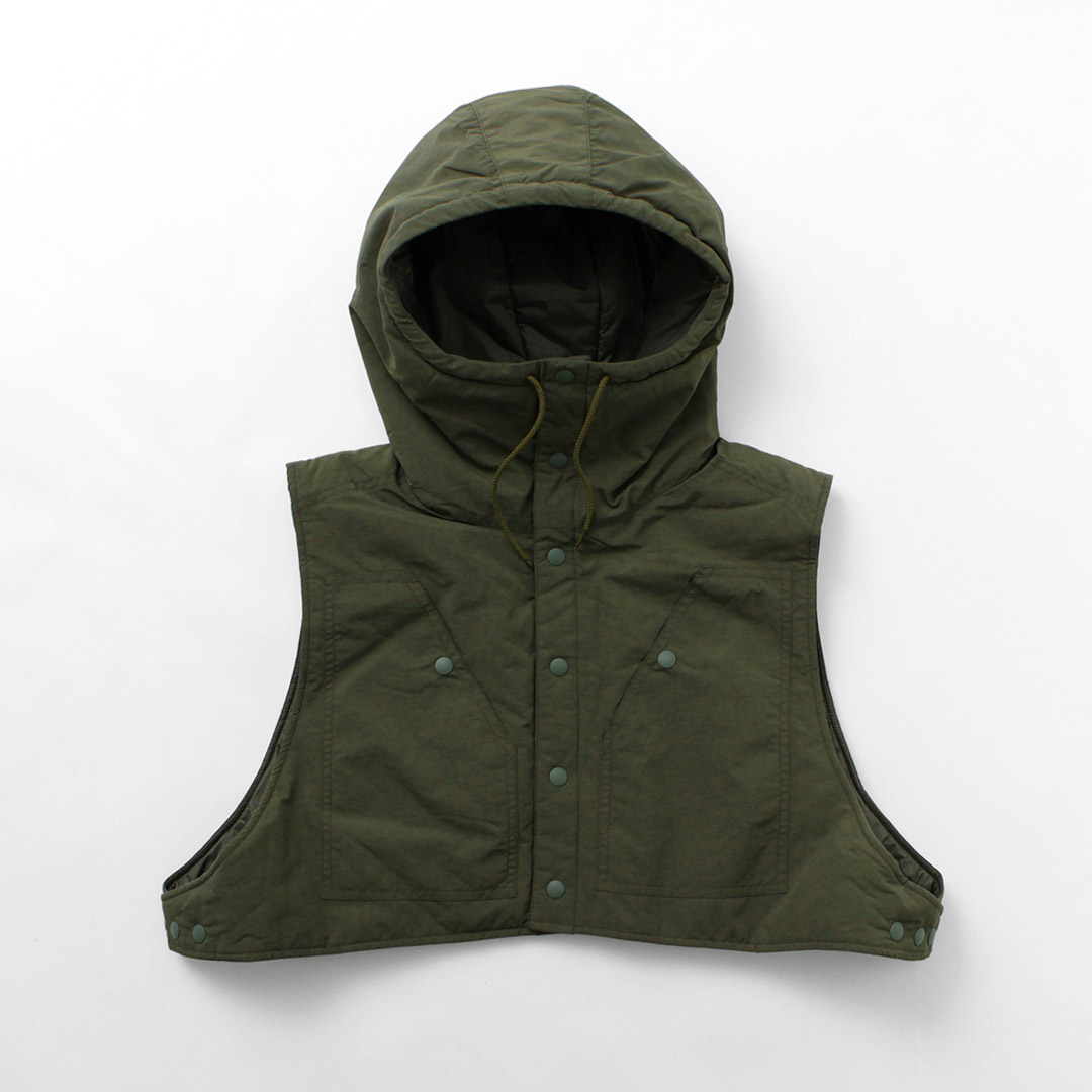 『たらたら』BURLAP OUTFITTER フードベスト BURLAP OUTFITTER OUTFITTER（バーラップアウトフィッター